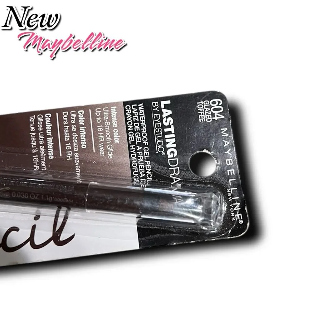 New Maybelline Lasting Drama Waterproof Gel Pencil – Glazed Toffee 604